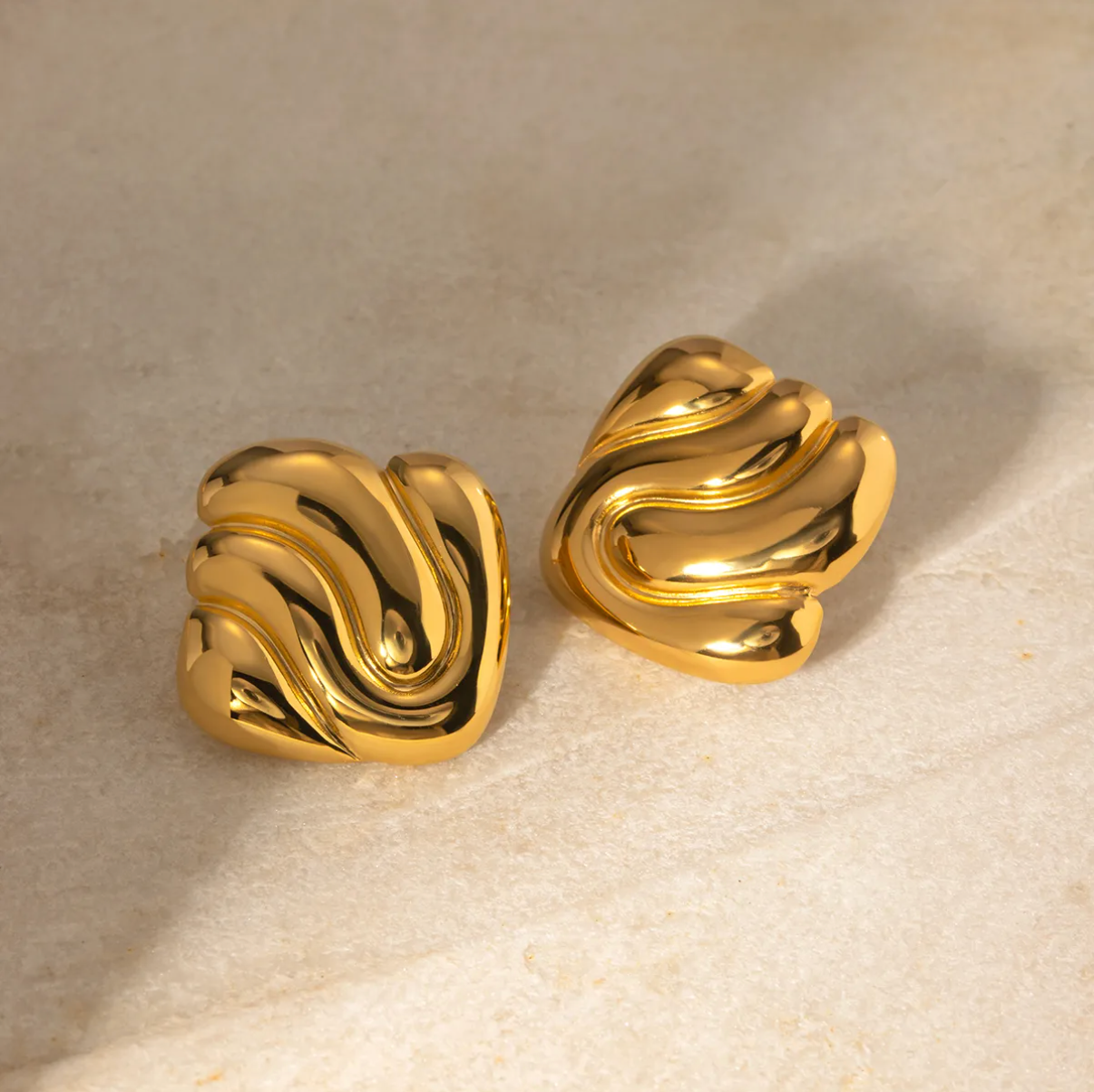 Golden Flow Earrings