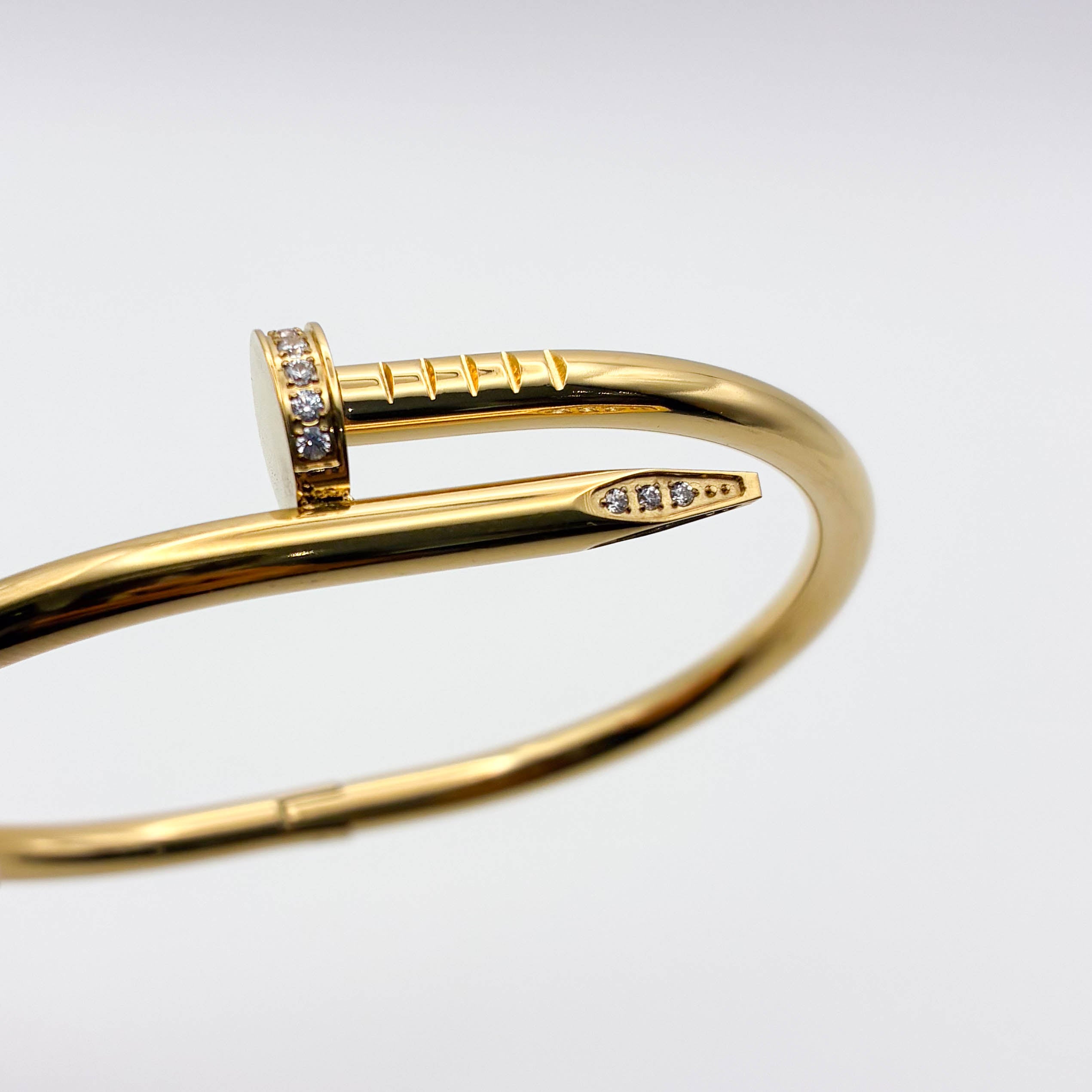 Diamond Nail Bangle
