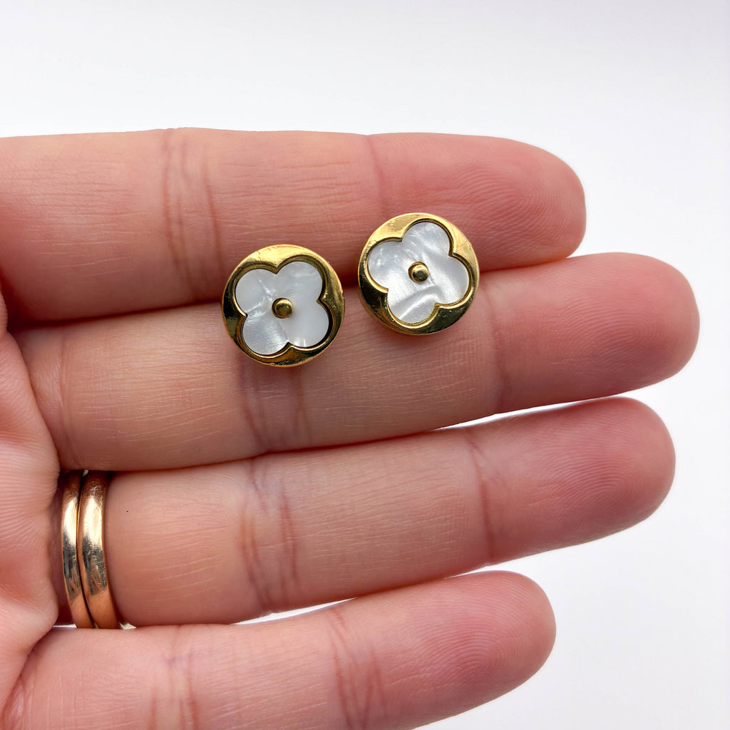Shell Bloom Studs