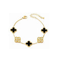 Luxe Double Sided Clover Bracelet