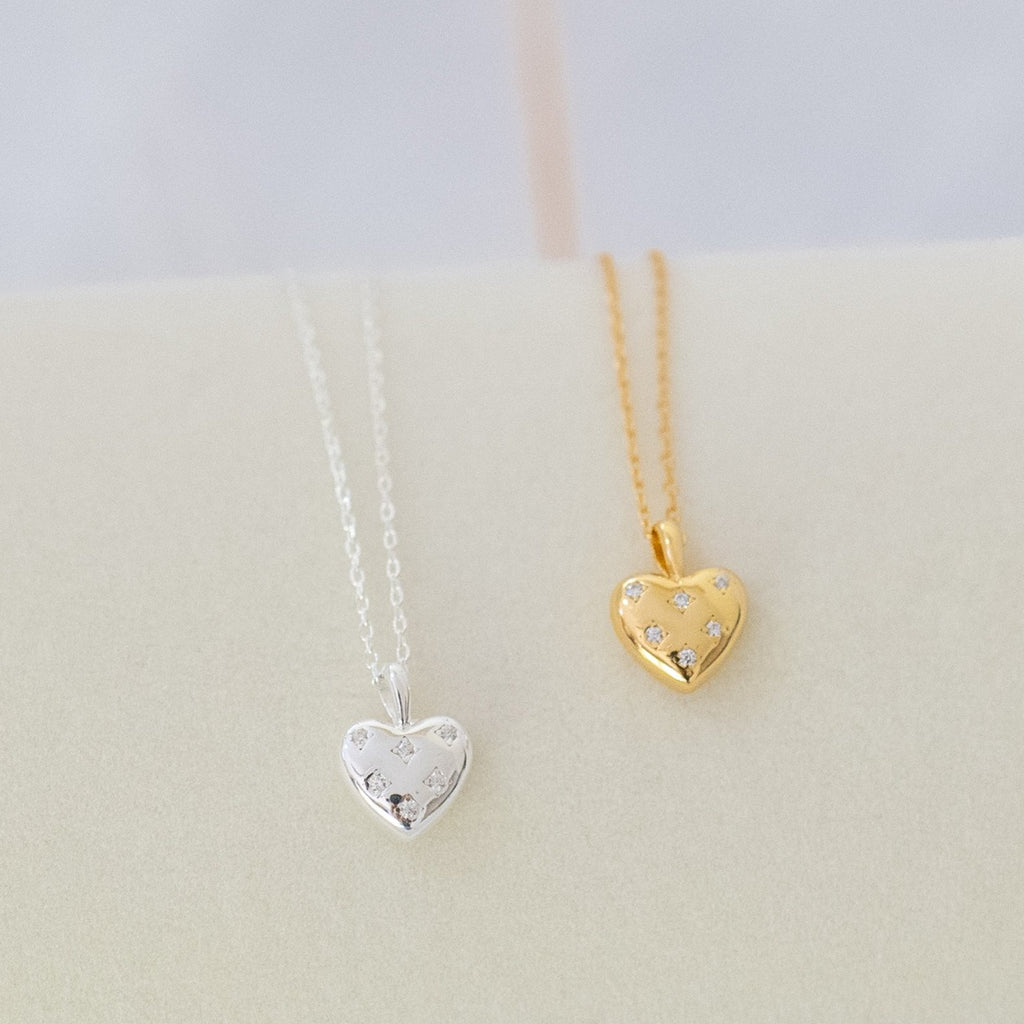 Love Me Sterling Silver Necklace