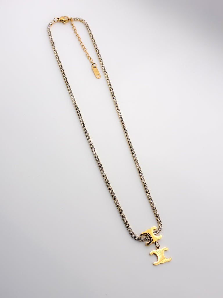 Celeste Tennis Necklace