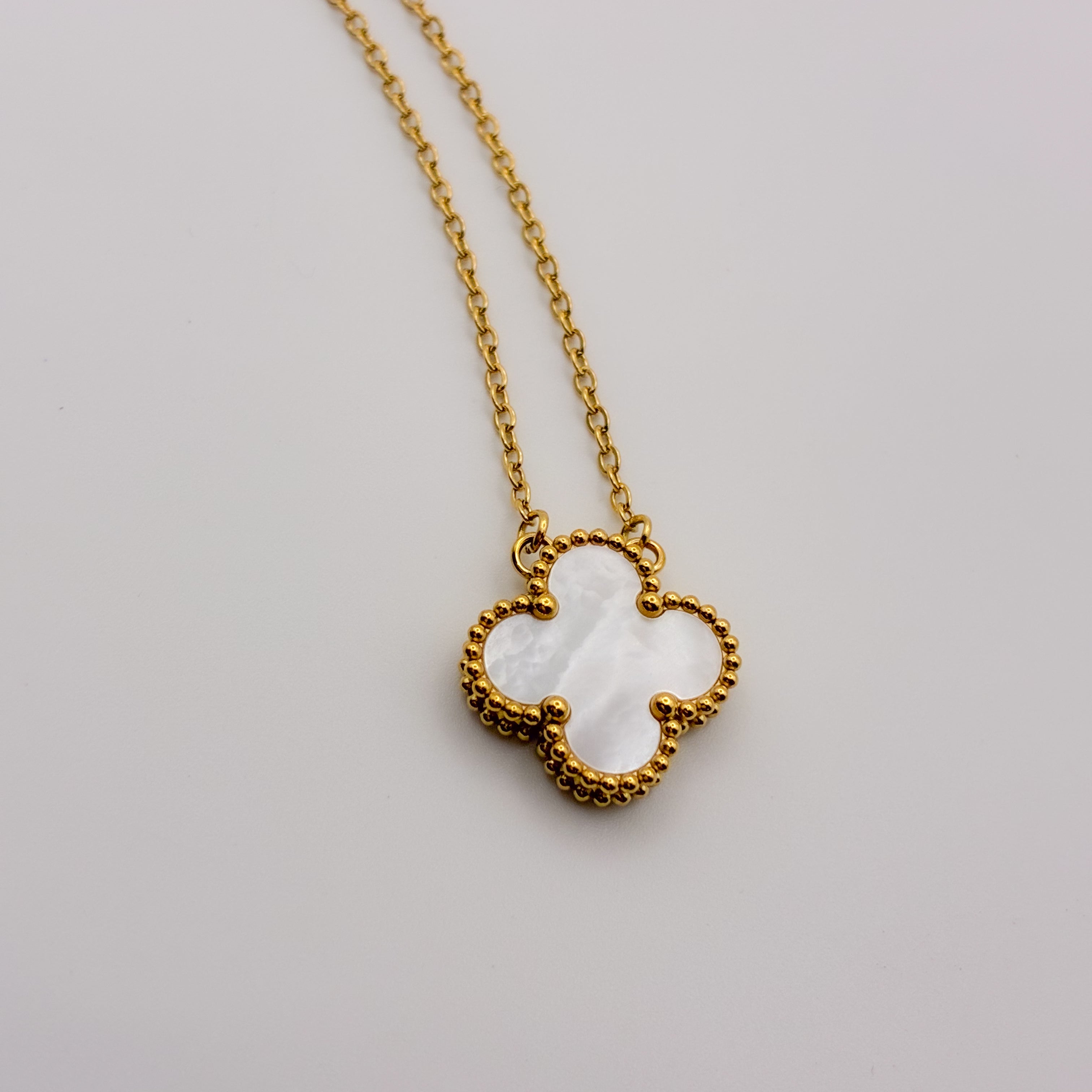 Double-Sided Clover Necklace