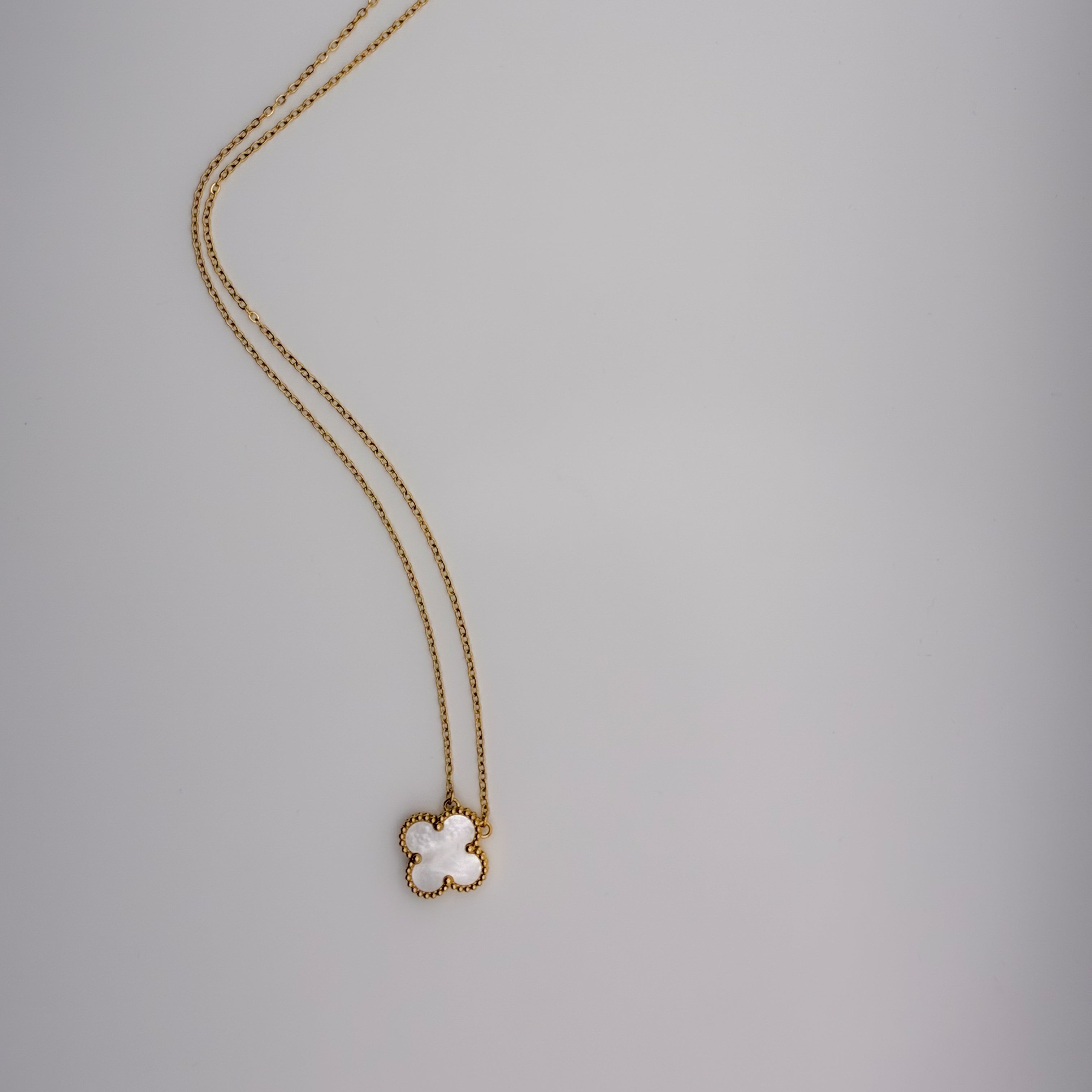 Double-Sided Clover Necklace