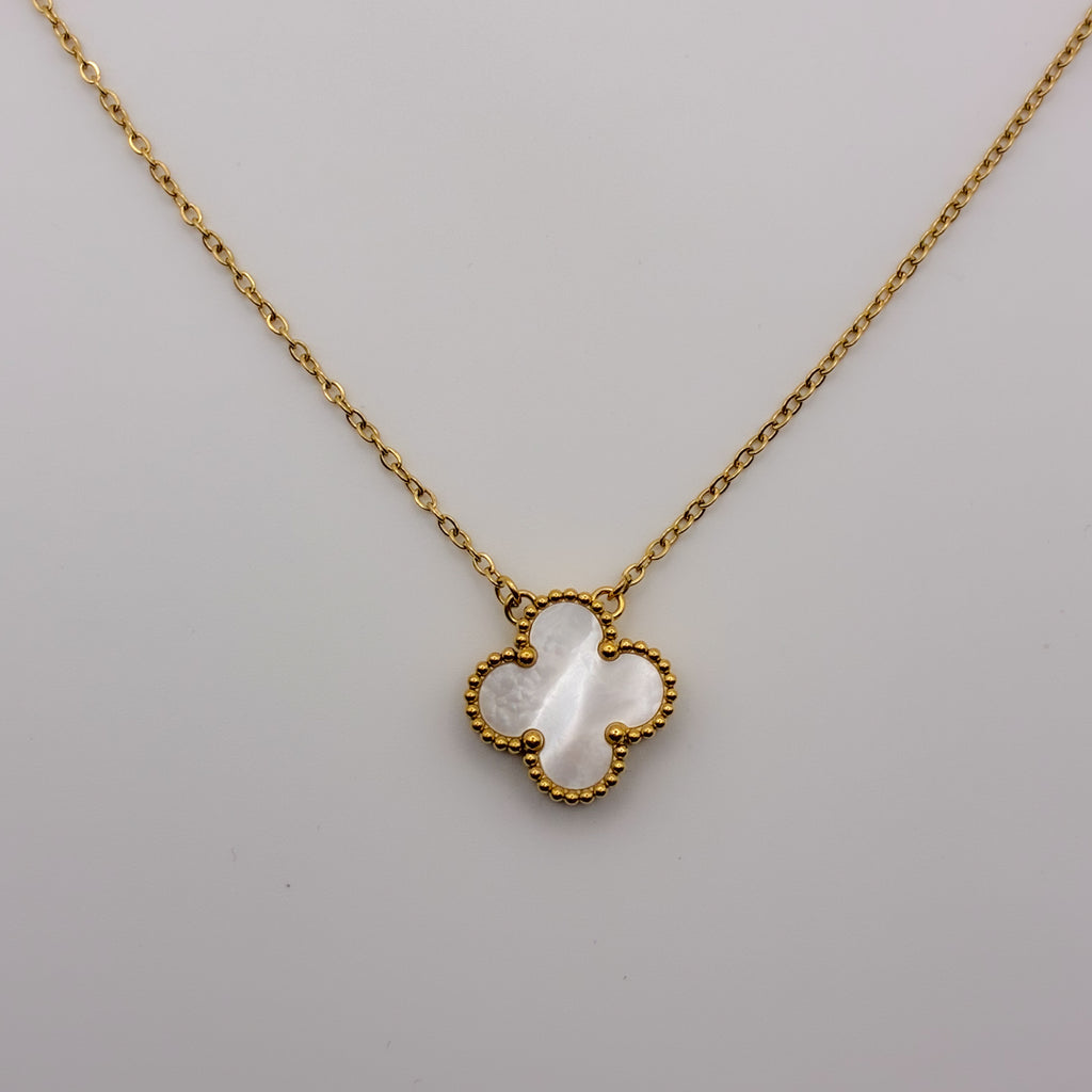 Double-Sided Clover Necklace