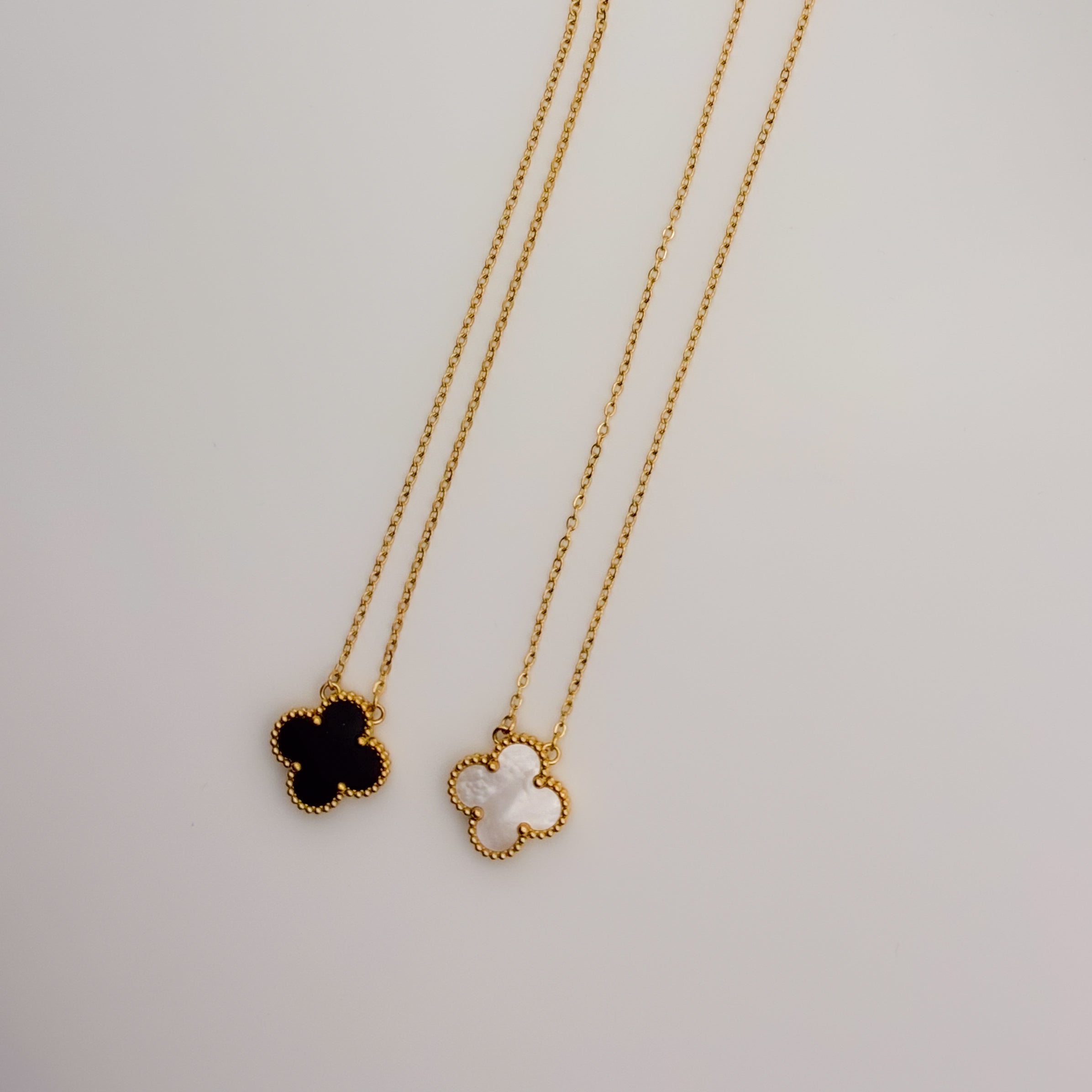 Double-Sided Clover Necklace