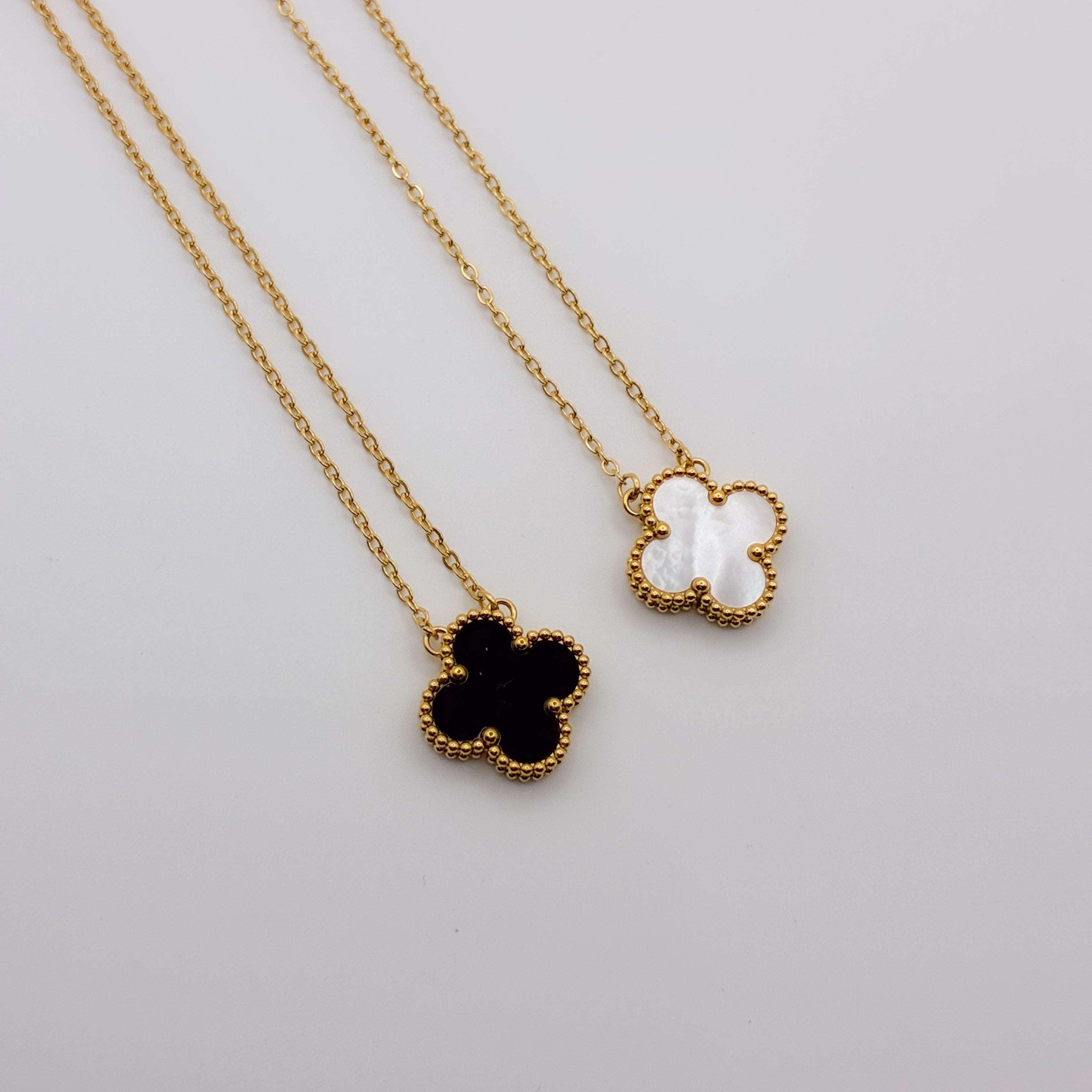 Double-Sided Clover Necklace