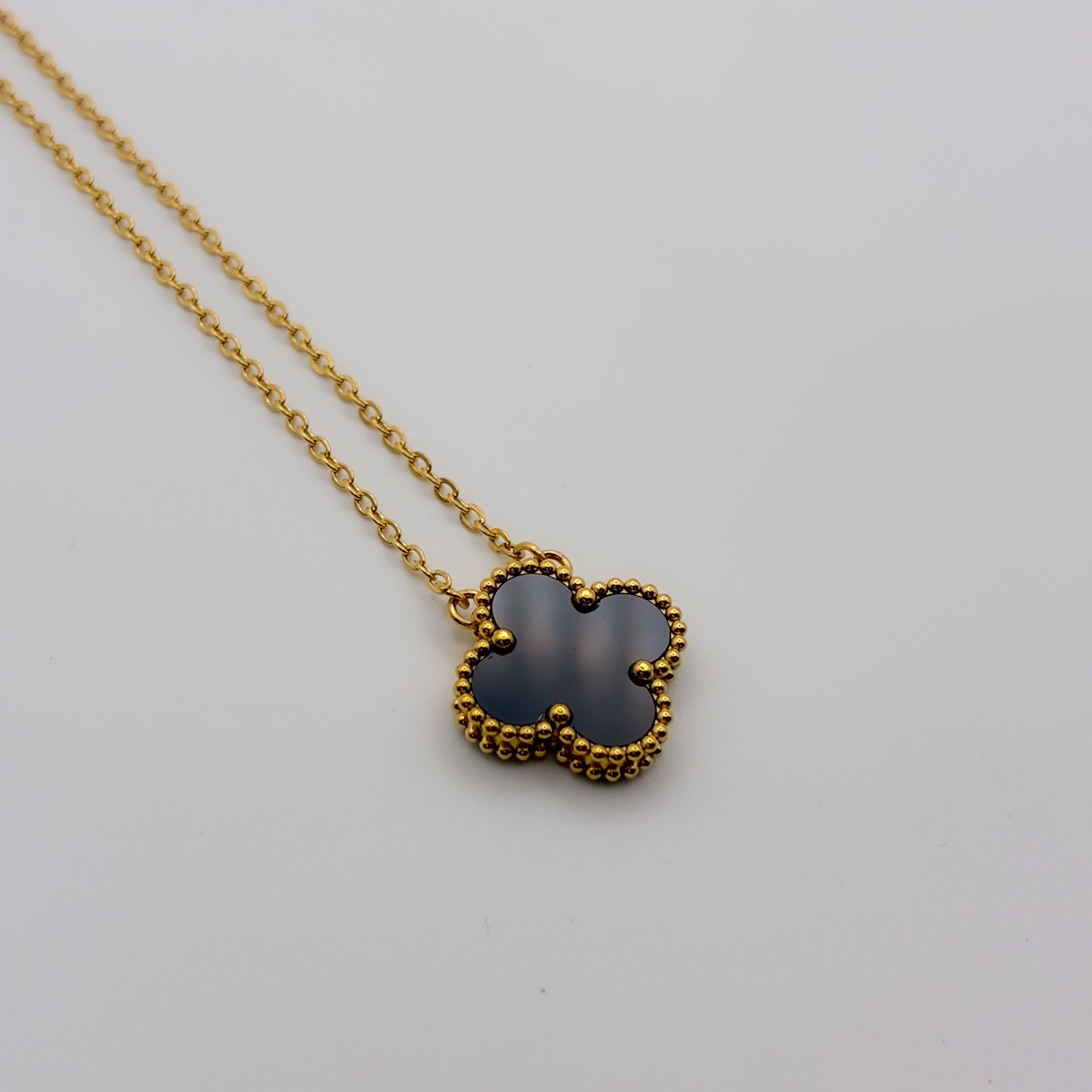 Double-Sided Clover Necklace