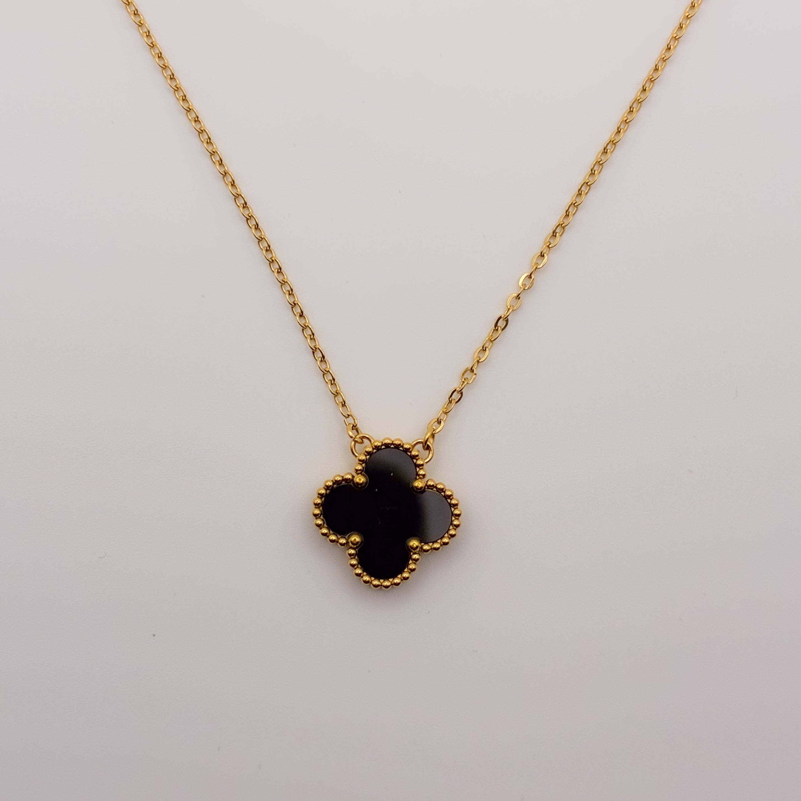 Double-Sided Clover Necklace