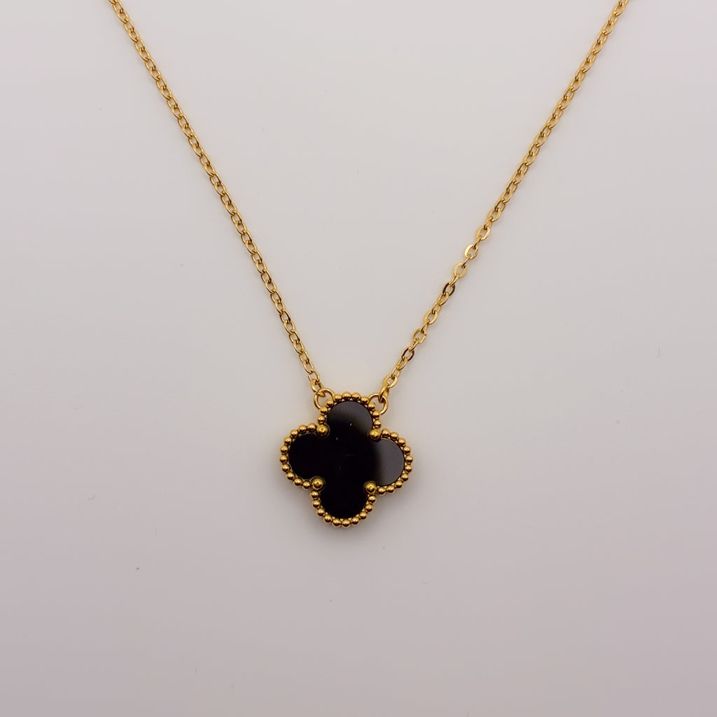 Double-Sided Clover Necklace