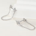 Dangle Chain Sparkling Earrings