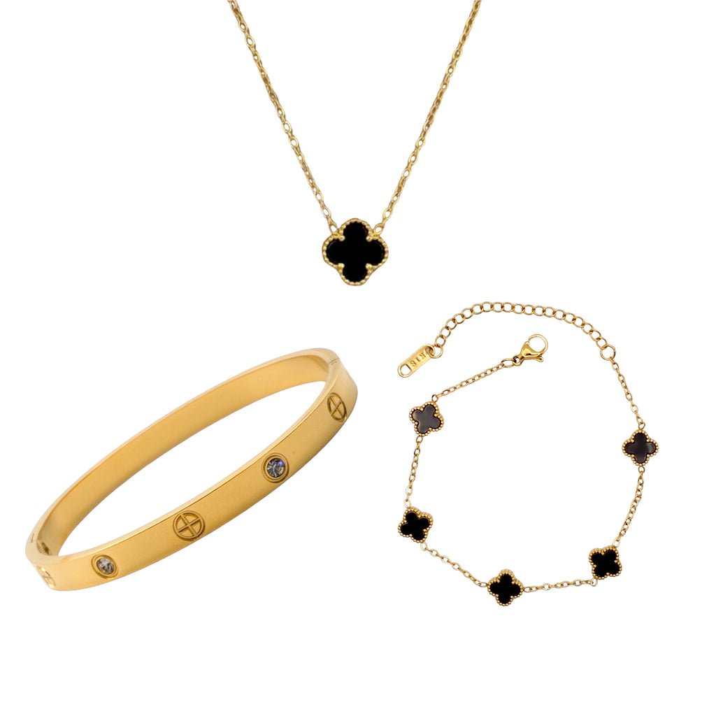 Mini Clover Black Bundle
