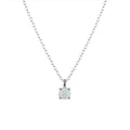 Opal Essence Sterling Silver Necklace