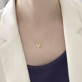 V Stainless Steel Necklace