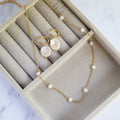 Mila Freshwater Pearl Necklace (18k Gold Plated)