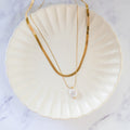 Roma Double Layered Necklace (18k Gold Plated)