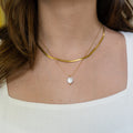 Roma Double Layered Necklace (18k Gold Plated)