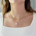 Roma Double Layered Necklace (18k Gold Plated)