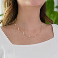 Mila Freshwater Pearl Necklace (18k Gold Plated)