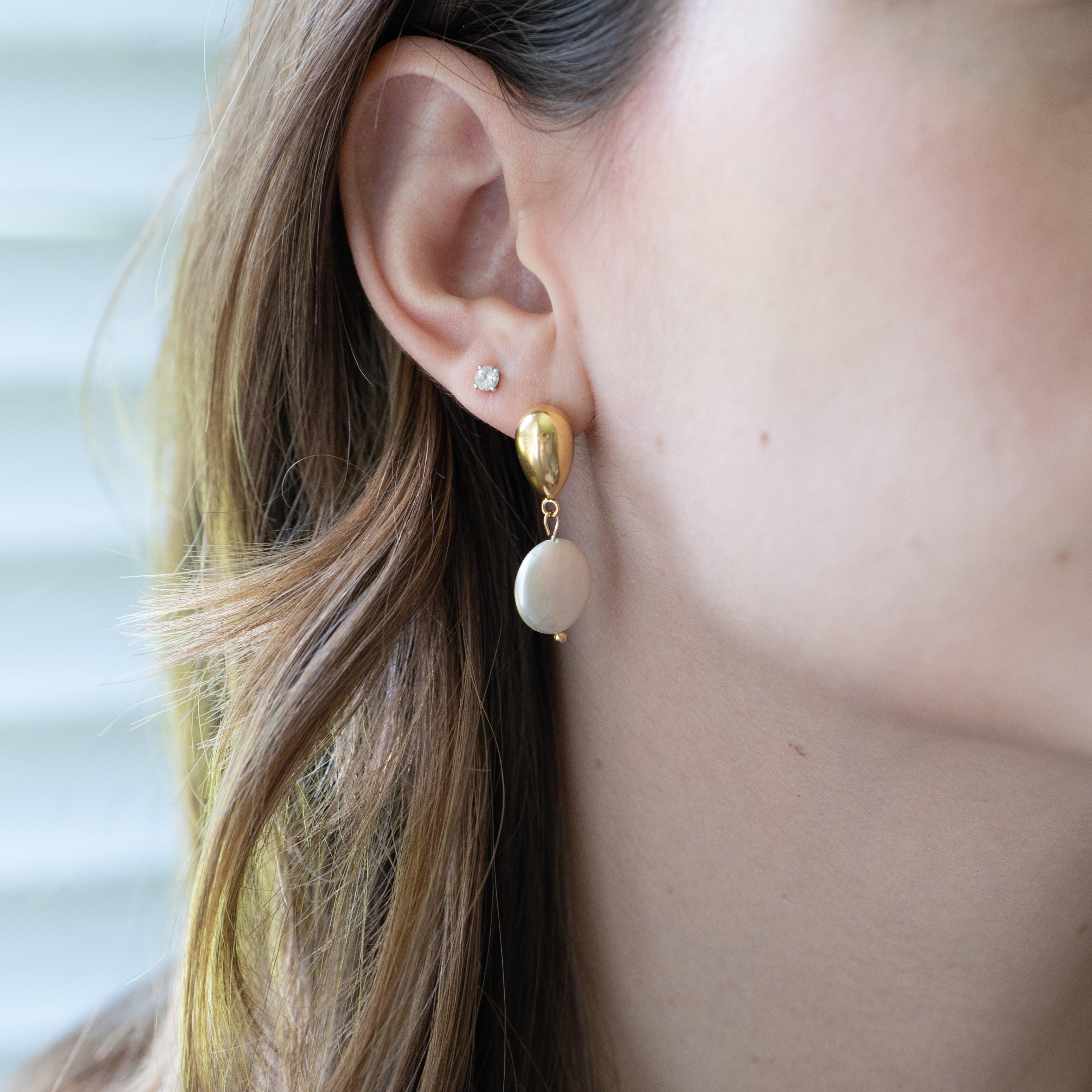 Roma Pearl Earrings