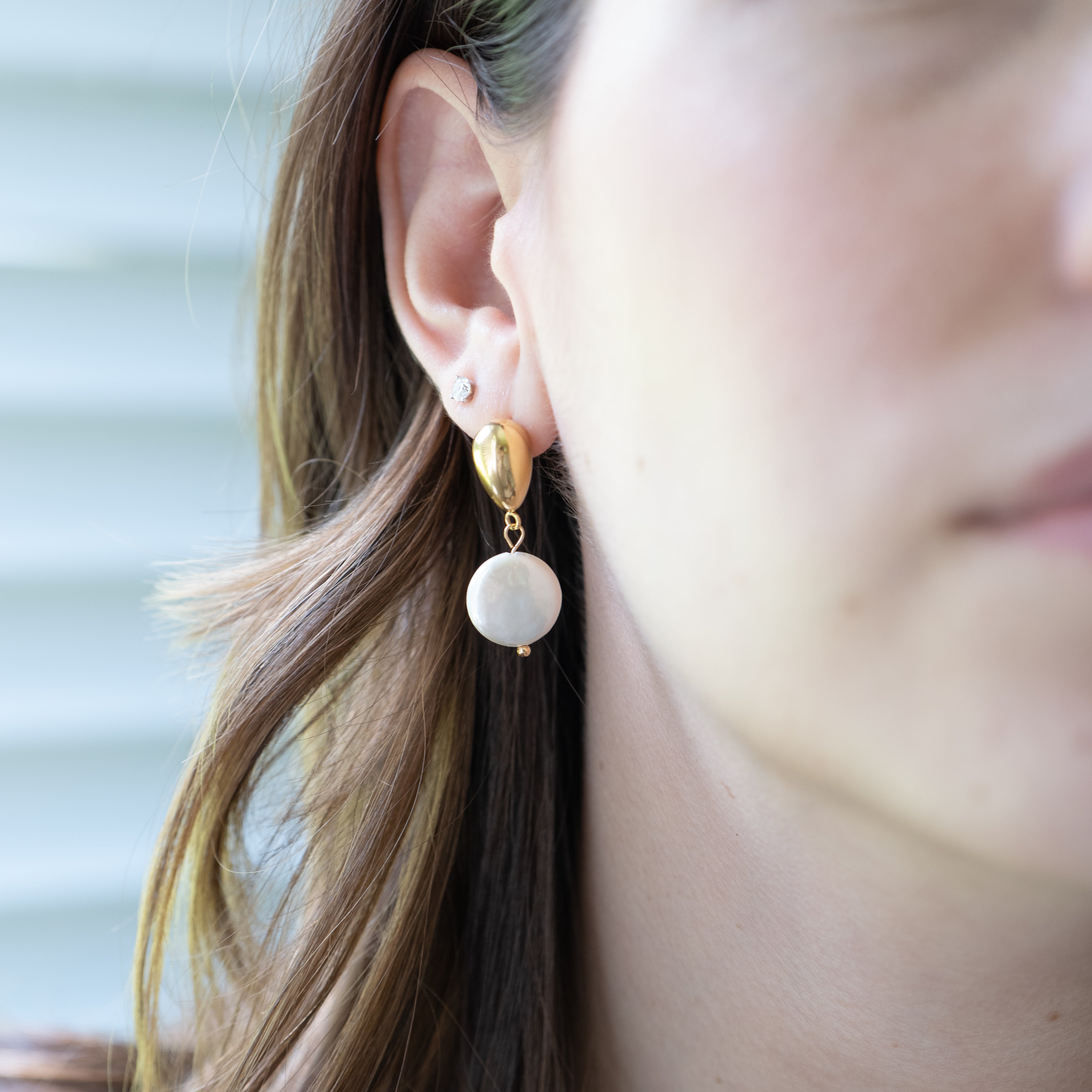 Roma Pearl Earrings