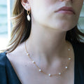 Mila Freshwater Pearl Necklace (18k Gold Plated)