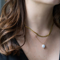 Roma Double Layered Necklace (18k Gold Plated)